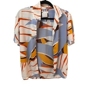 Denim & Flower men’s button up short sleeve